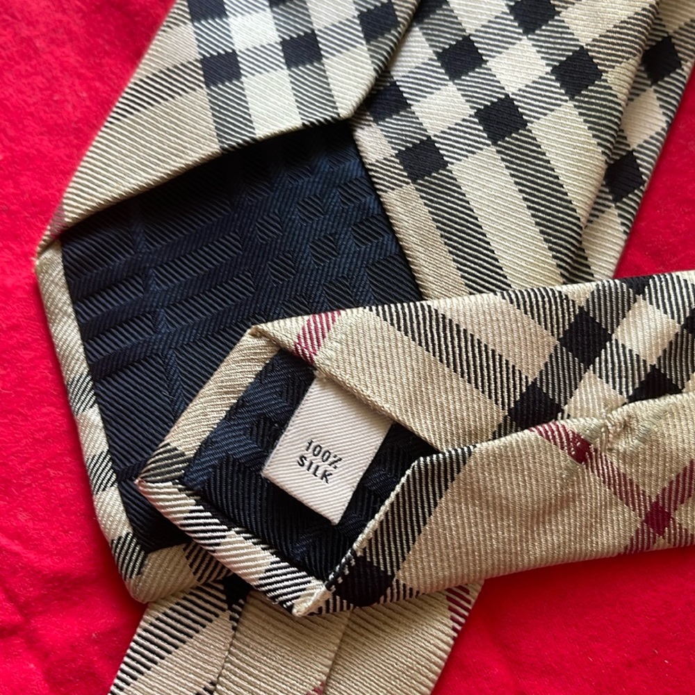 Burberry Tie Nova Check - Picture 5 of 5